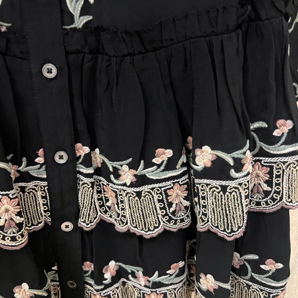 Sea New York Lacy Black Embroidered Dress - Picture 4 of 4